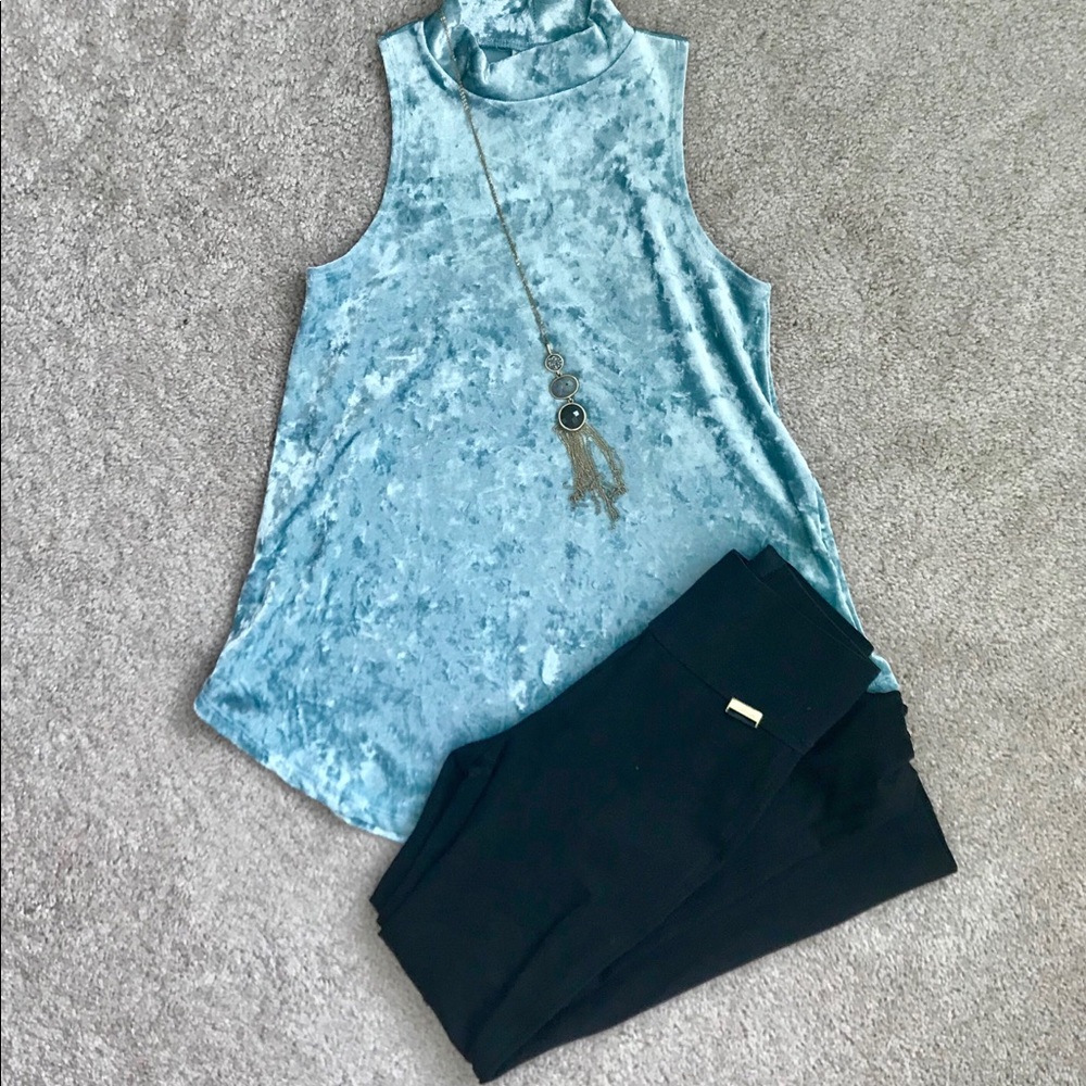 Crushed Velvet Top